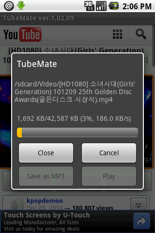 Tải Phần mềm TubeMate Miễn Phí Cho Điện Thoại Android